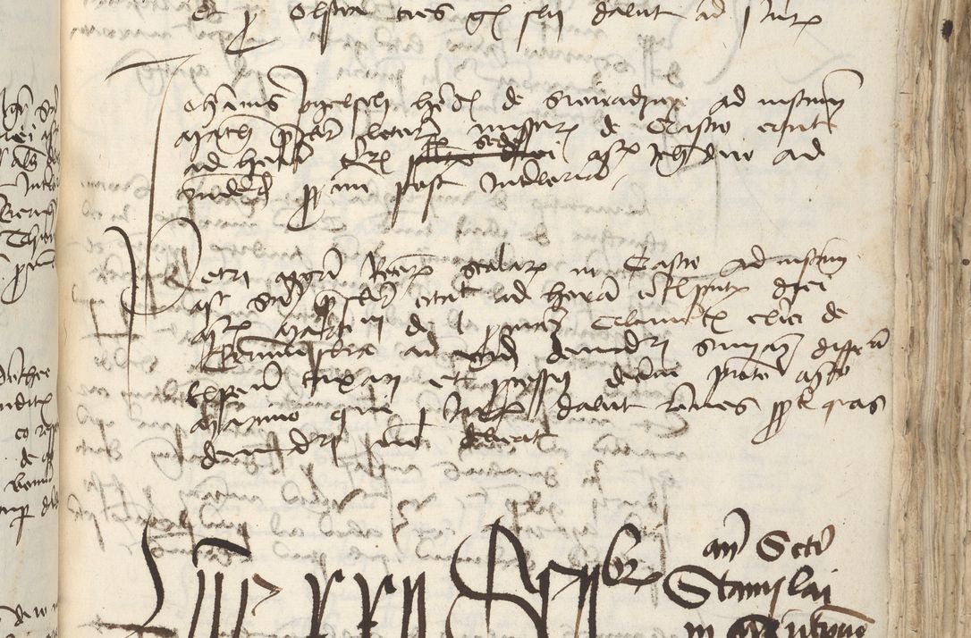 Zdjęcie nr 253 dla obiektu archiwalnego: [Acta pronuntiationum officialia coram Sandivogio de Thanczin]