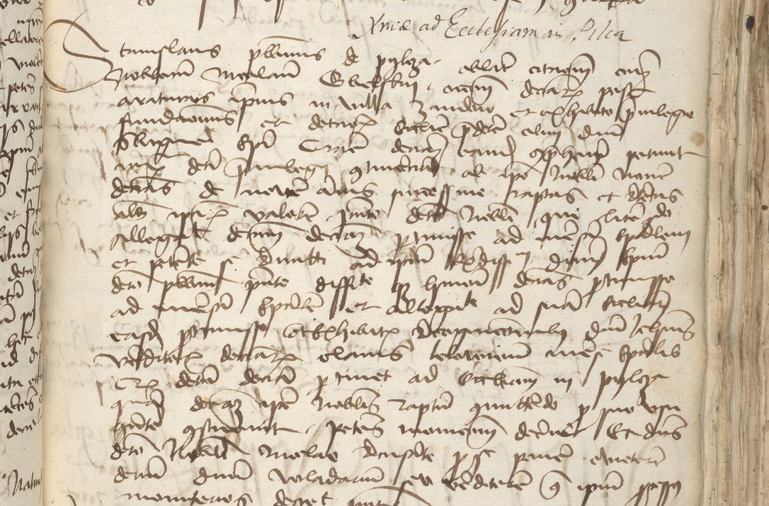 Zdjęcie nr 243 dla obiektu archiwalnego: [Acta pronuntiationum officialia coram Sandivogio de Thanczin]