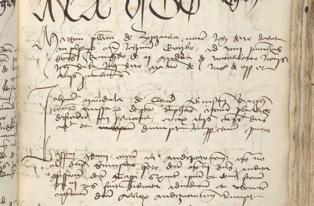 Zdjęcie nr 239 dla obiektu archiwalnego: [Acta pronuntiationum officialia coram Sandivogio de Thanczin]