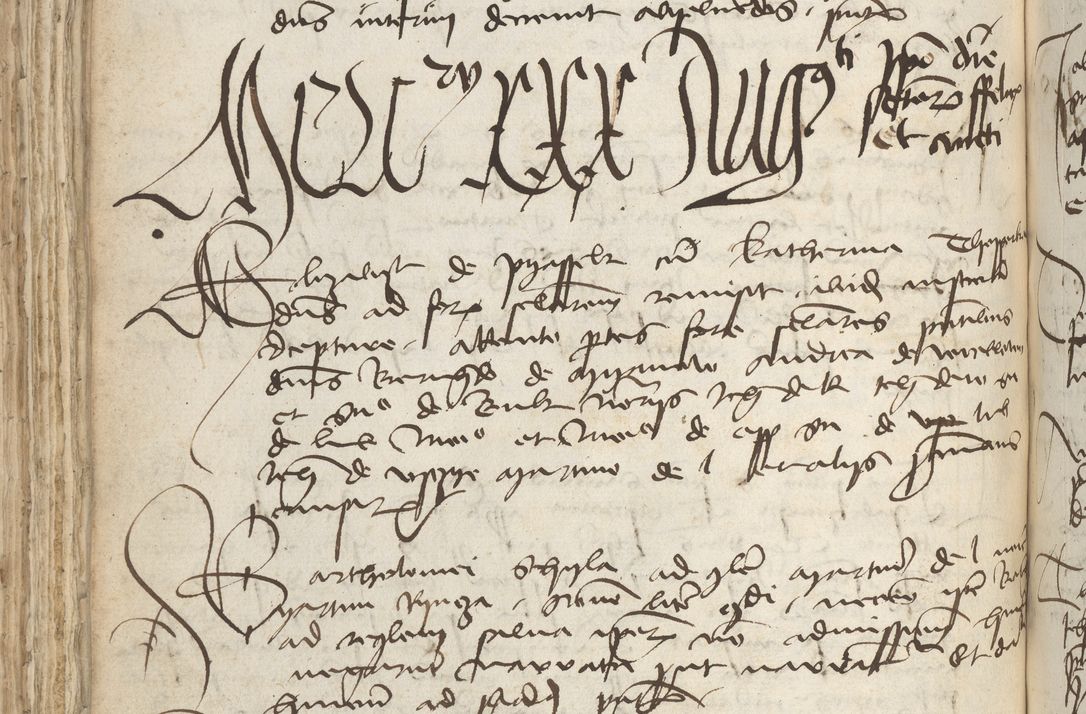 Zdjęcie nr 234 dla obiektu archiwalnego: [Acta pronuntiationum officialia coram Sandivogio de Thanczin]