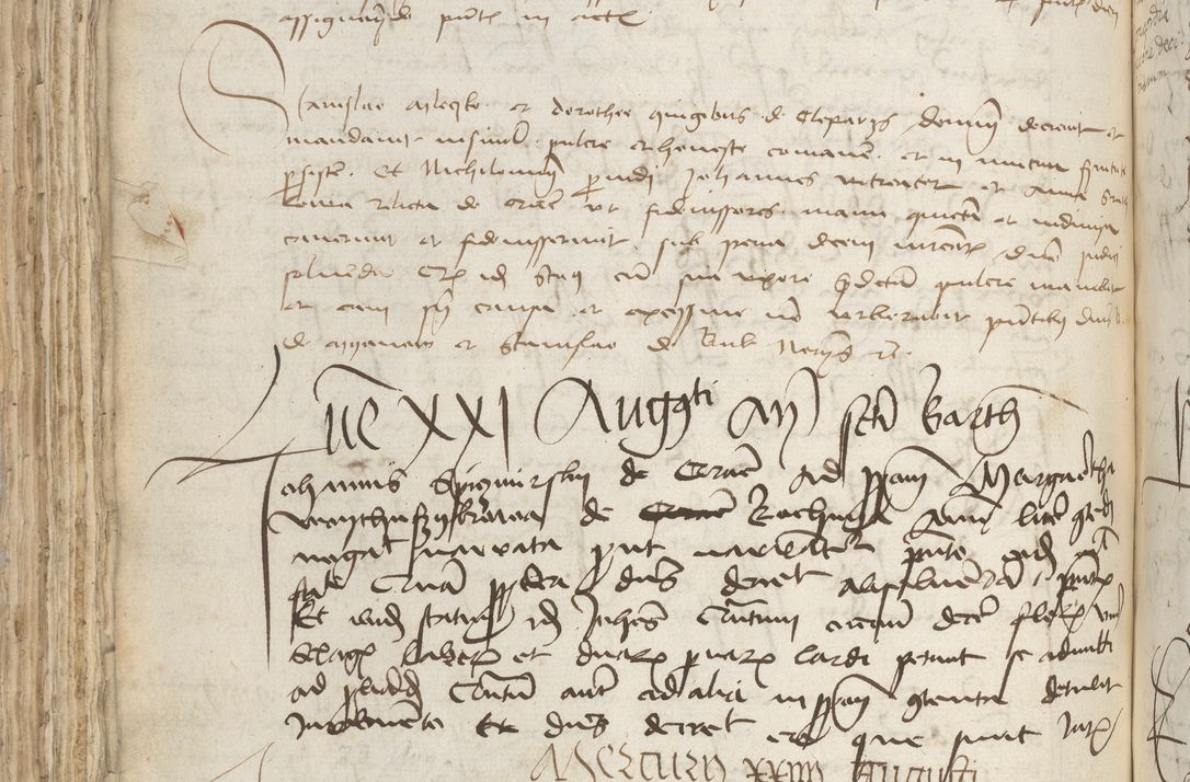 Zdjęcie nr 226 dla obiektu archiwalnego: [Acta pronuntiationum officialia coram Sandivogio de Thanczin]