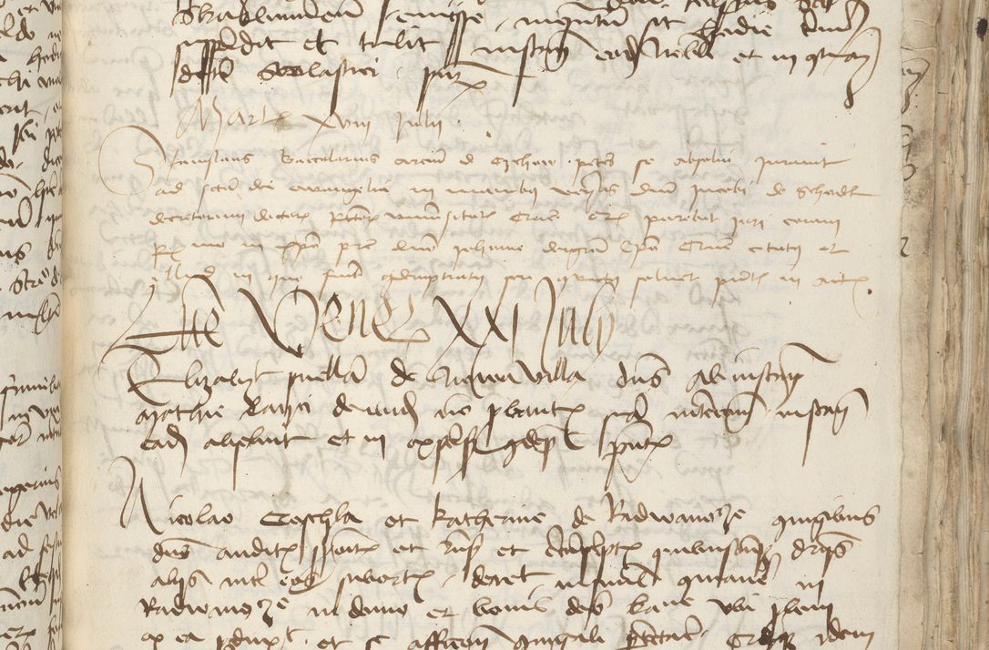 Zdjęcie nr 217 dla obiektu archiwalnego: [Acta pronuntiationum officialia coram Sandivogio de Thanczin]