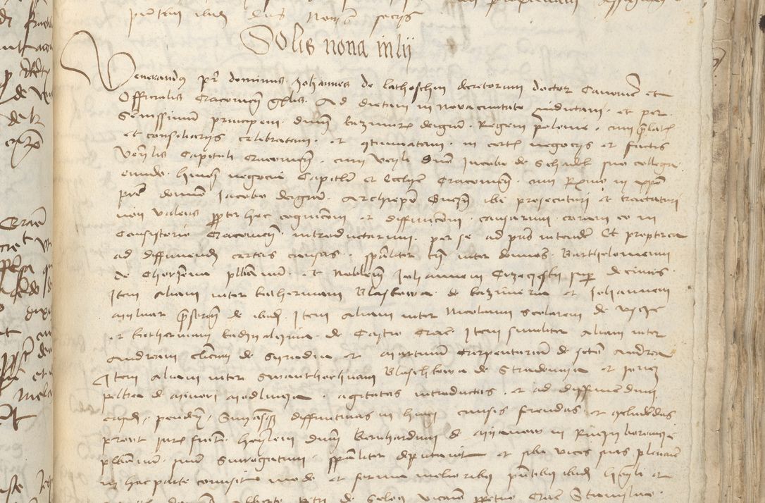 Zdjęcie nr 211 dla obiektu archiwalnego: [Acta pronuntiationum officialia coram Sandivogio de Thanczin]