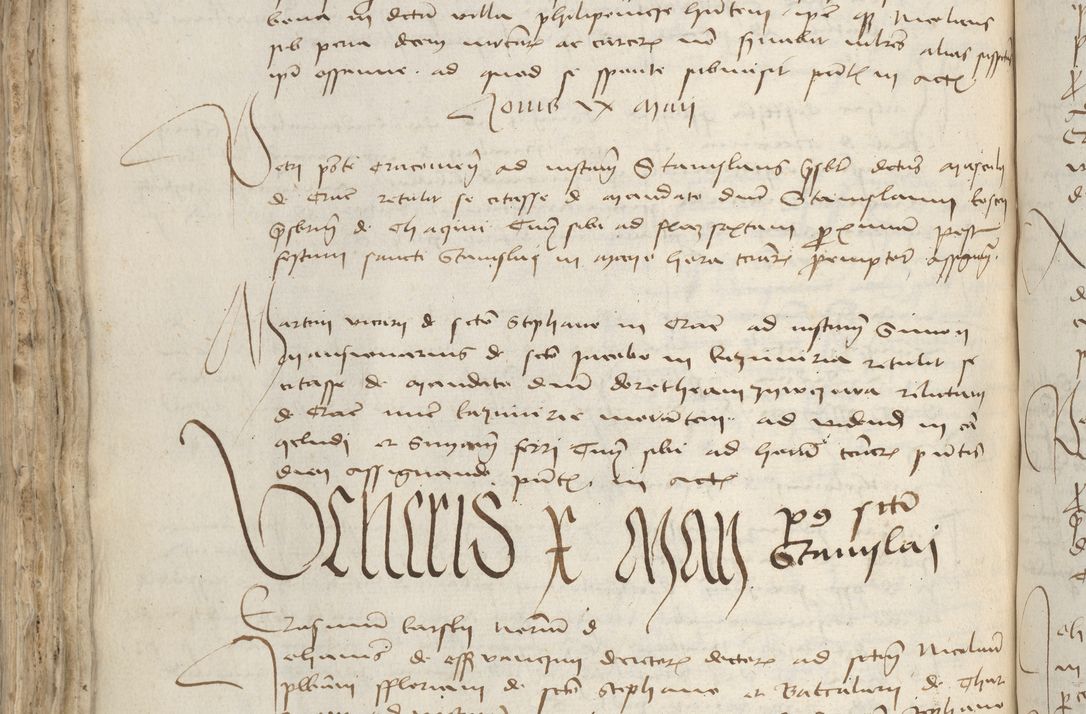 Zdjęcie nr 406 dla obiektu archiwalnego: [Acta pronuntiationum officialia coram Sandivogio de Thanczin]