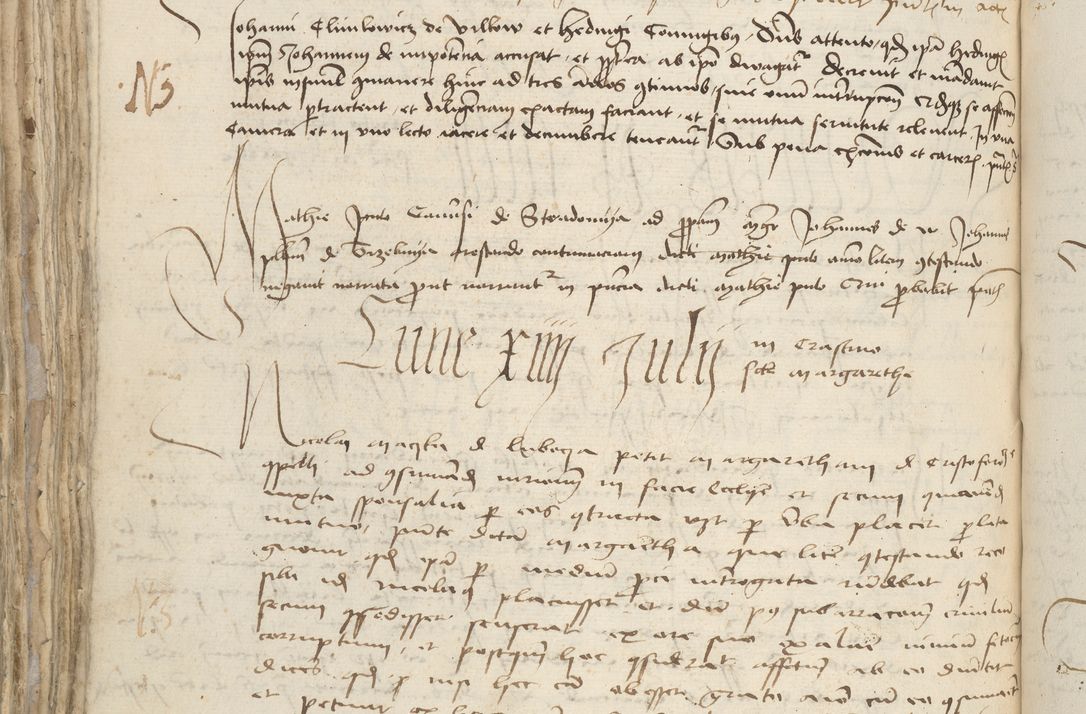 Zdjęcie nr 604 dla obiektu archiwalnego: [Acta pronuntiationum officialia coram Sandivogio de Thanczin]