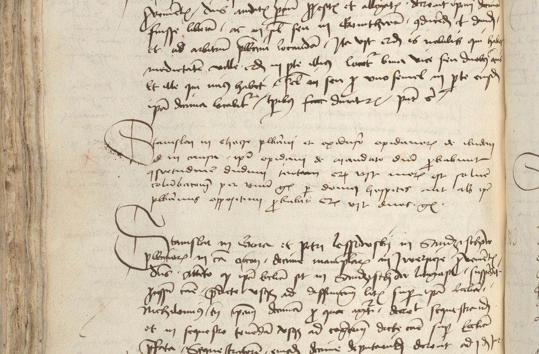 Zdjęcie nr 410 dla obiektu archiwalnego: [Acta pronuntiationum officialia coram Sandivogio de Thanczin]