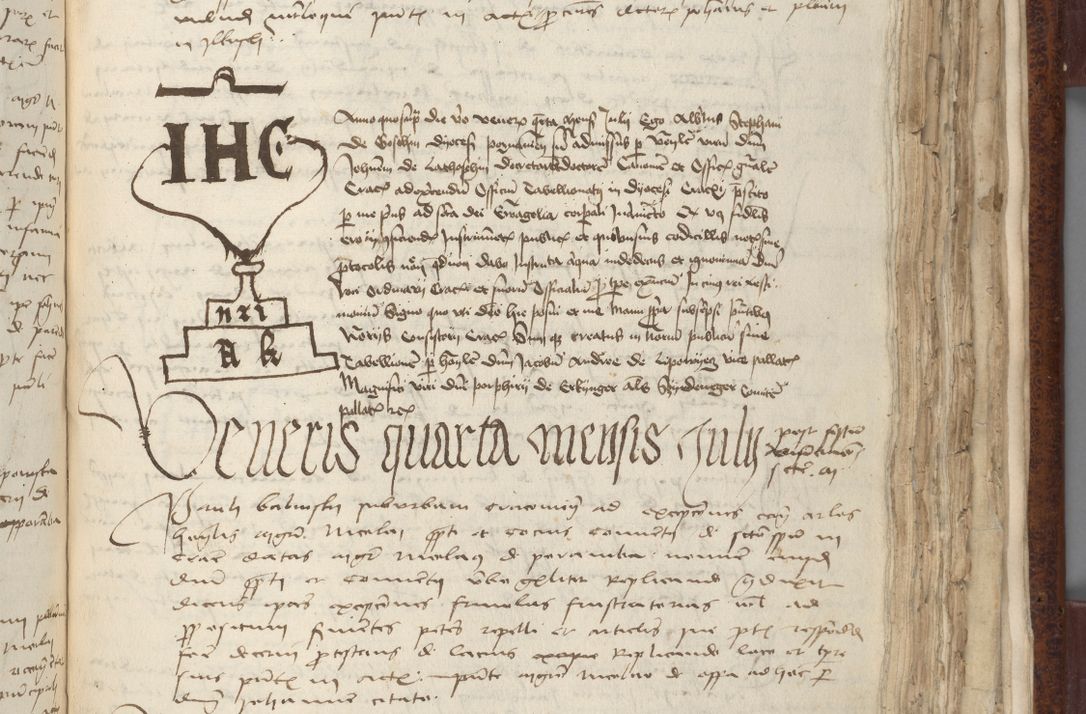 Zdjęcie nr 597 dla obiektu archiwalnego: [Acta pronuntiationum officialia coram Sandivogio de Thanczin]