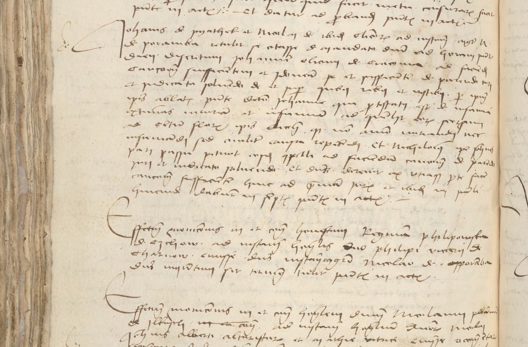 Zdjęcie nr 596 dla obiektu archiwalnego: [Acta pronuntiationum officialia coram Sandivogio de Thanczin]