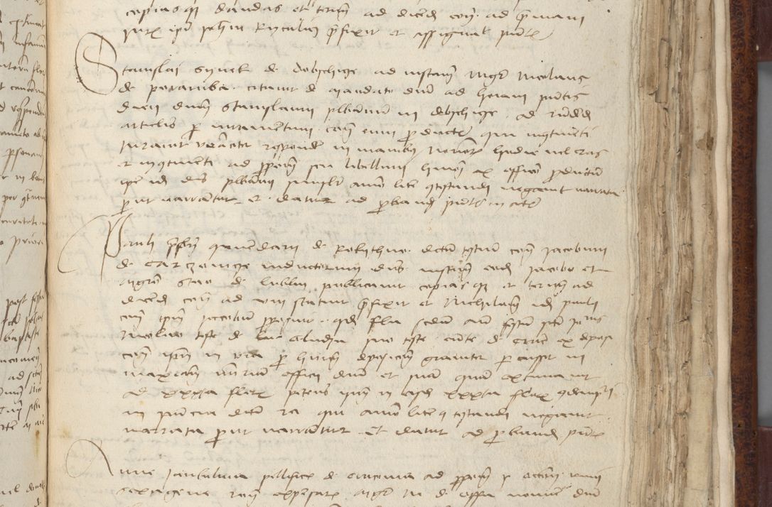 Zdjęcie nr 595 dla obiektu archiwalnego: [Acta pronuntiationum officialia coram Sandivogio de Thanczin]