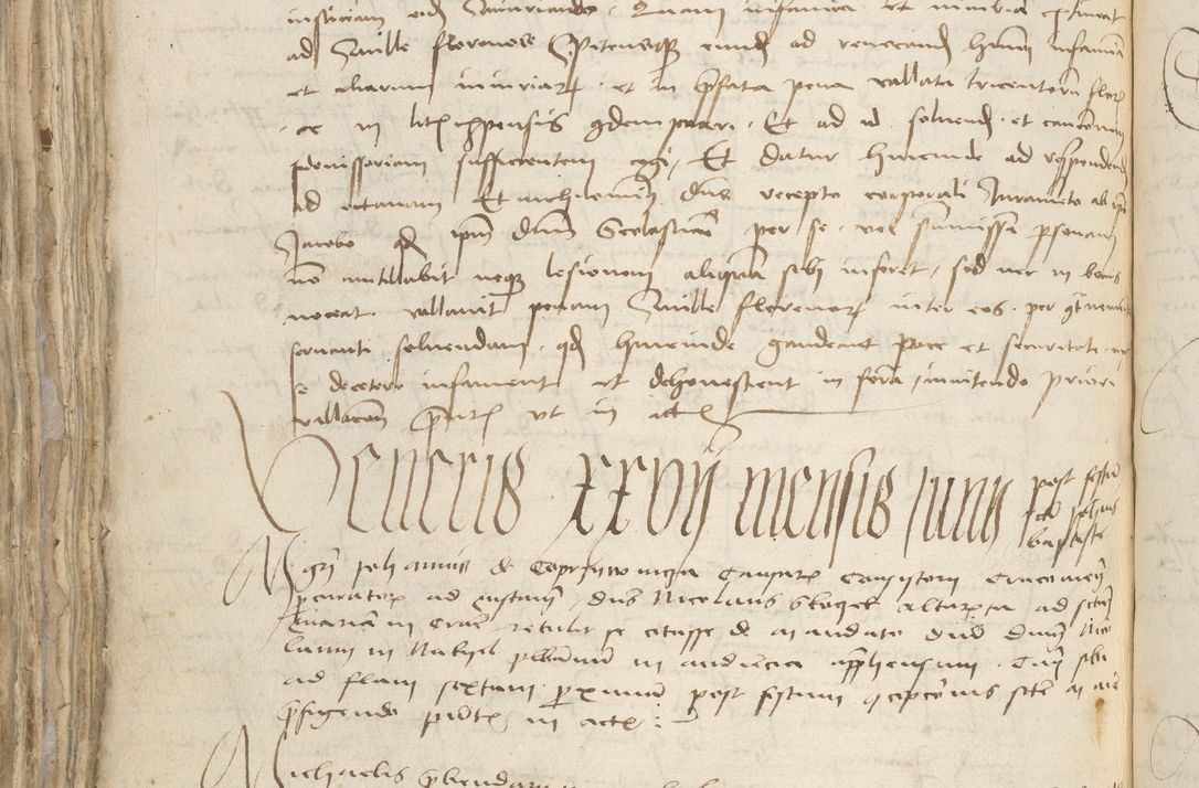 Zdjęcie nr 594 dla obiektu archiwalnego: [Acta pronuntiationum officialia coram Sandivogio de Thanczin]