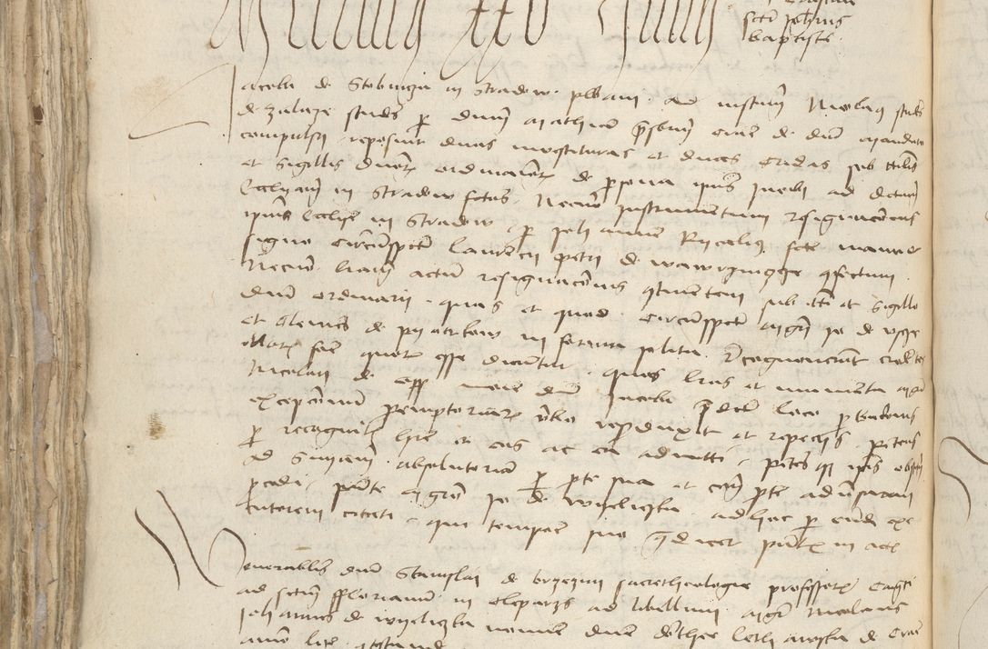 Zdjęcie nr 592 dla obiektu archiwalnego: [Acta pronuntiationum officialia coram Sandivogio de Thanczin]