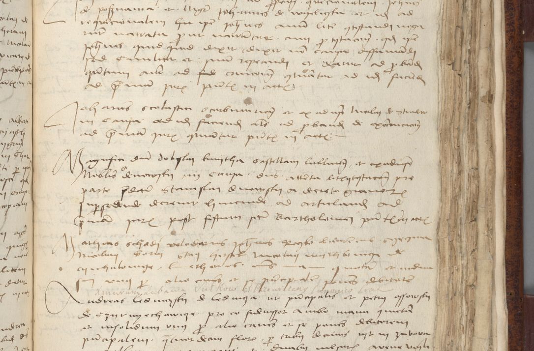 Zdjęcie nr 599 dla obiektu archiwalnego: [Acta pronuntiationum officialia coram Sandivogio de Thanczin]