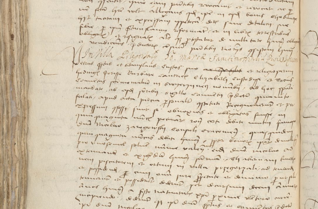 Zdjęcie nr 590 dla obiektu archiwalnego: [Acta pronuntiationum officialia coram Sandivogio de Thanczin]