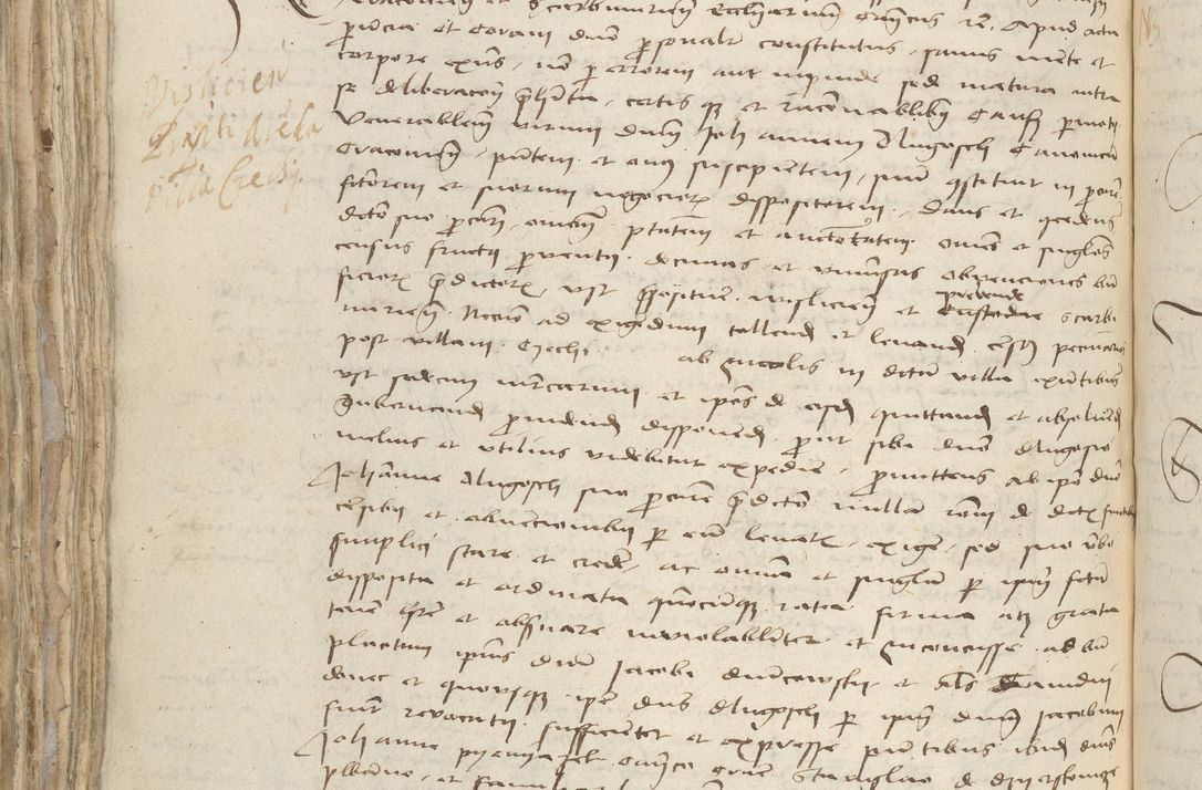 Zdjęcie nr 588 dla obiektu archiwalnego: [Acta pronuntiationum officialia coram Sandivogio de Thanczin]