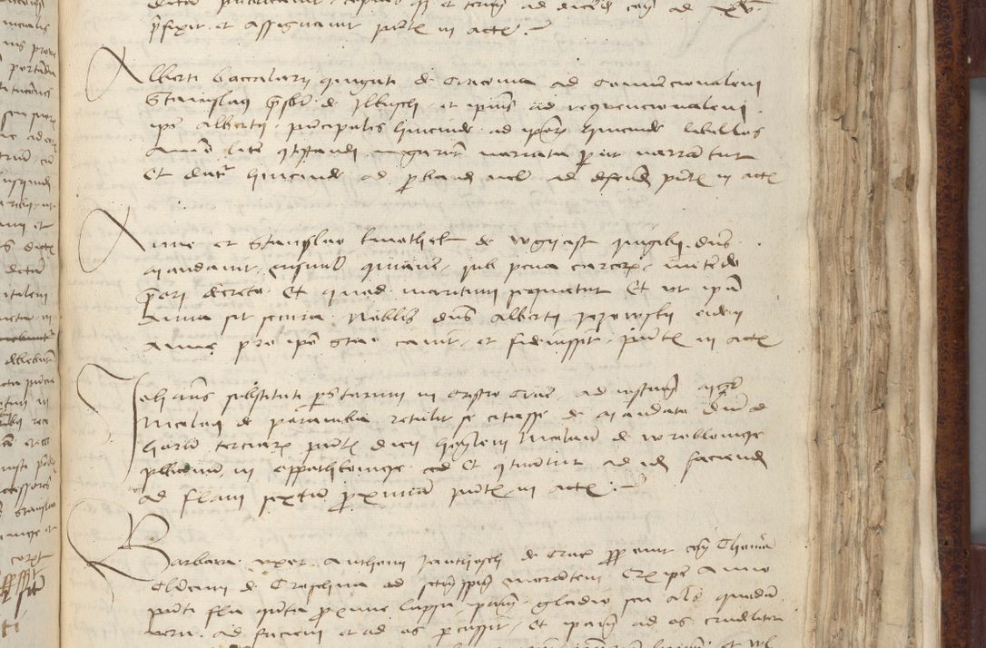 Zdjęcie nr 587 dla obiektu archiwalnego: [Acta pronuntiationum officialia coram Sandivogio de Thanczin]