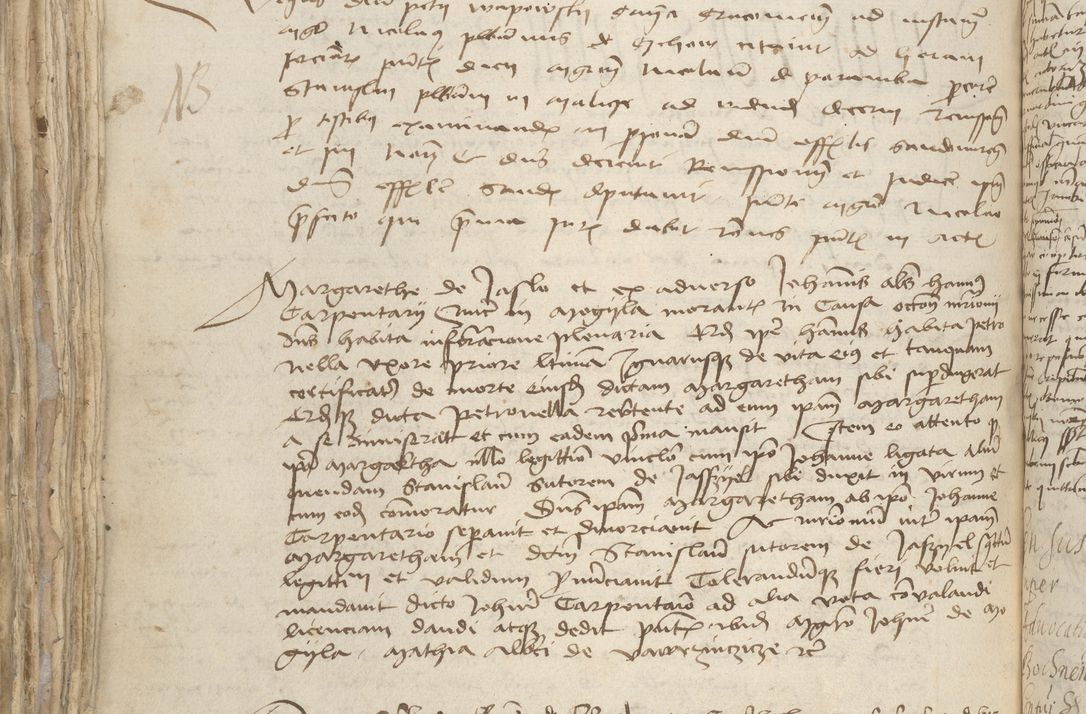 Zdjęcie nr 584 dla obiektu archiwalnego: [Acta pronuntiationum officialia coram Sandivogio de Thanczin]