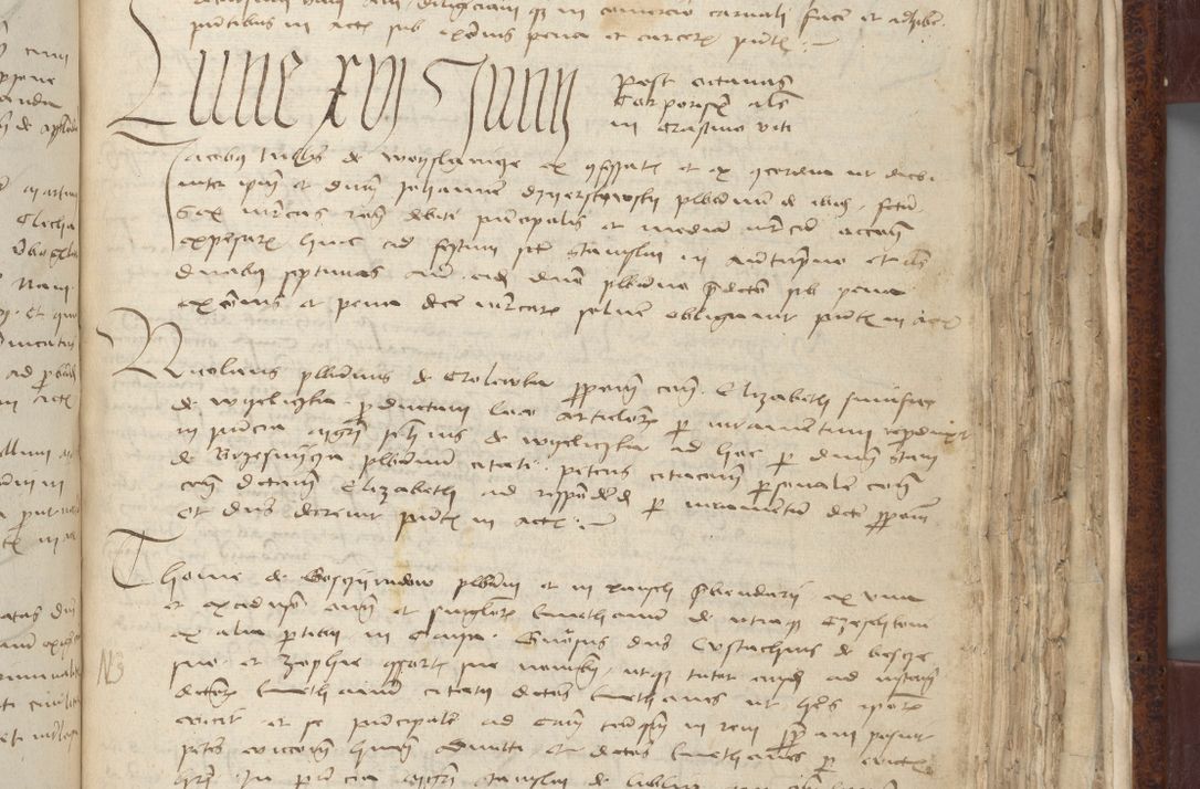 Zdjęcie nr 583 dla obiektu archiwalnego: [Acta pronuntiationum officialia coram Sandivogio de Thanczin]