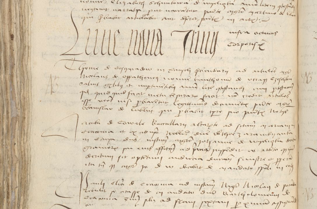 Zdjęcie nr 580 dla obiektu archiwalnego: [Acta pronuntiationum officialia coram Sandivogio de Thanczin]