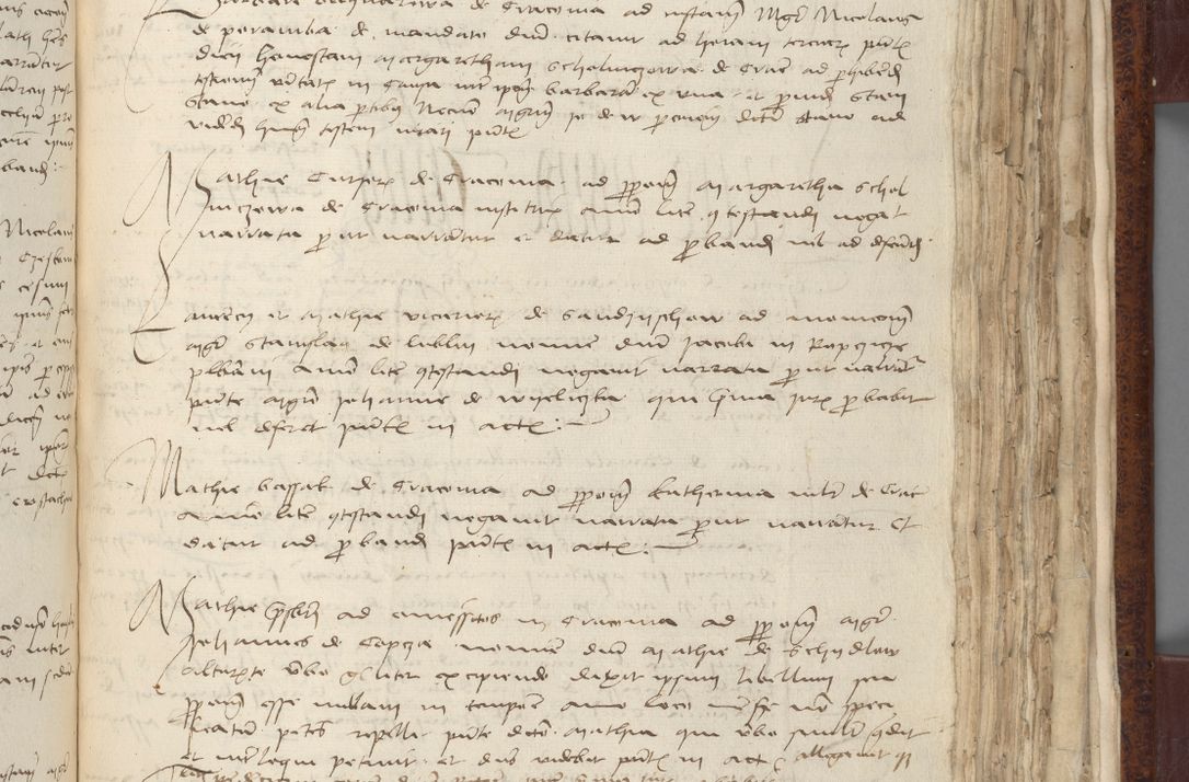 Zdjęcie nr 579 dla obiektu archiwalnego: [Acta pronuntiationum officialia coram Sandivogio de Thanczin]