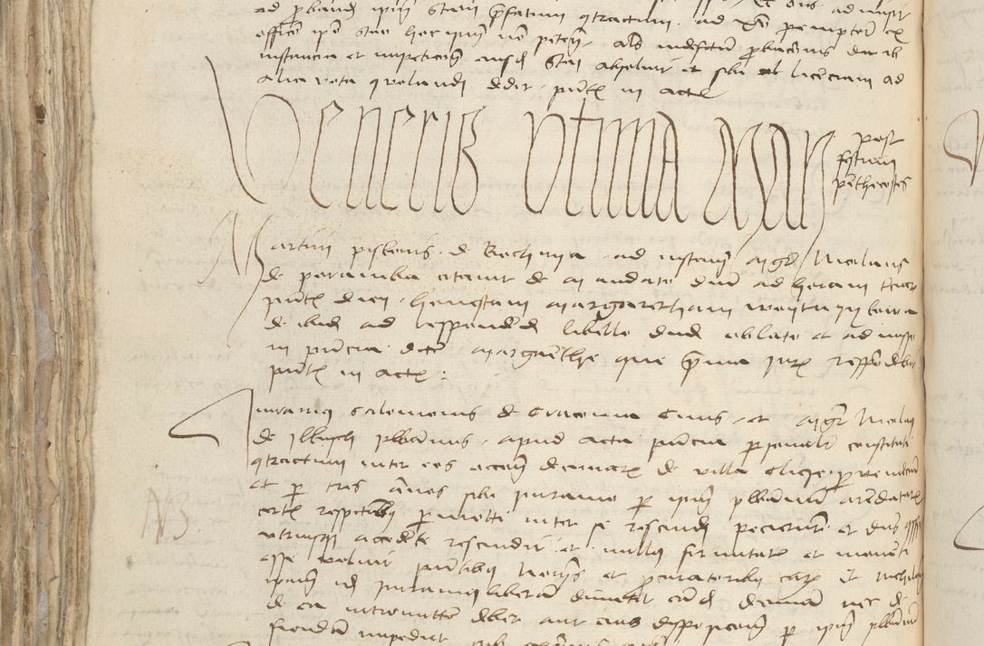 Zdjęcie nr 574 dla obiektu archiwalnego: [Acta pronuntiationum officialia coram Sandivogio de Thanczin]