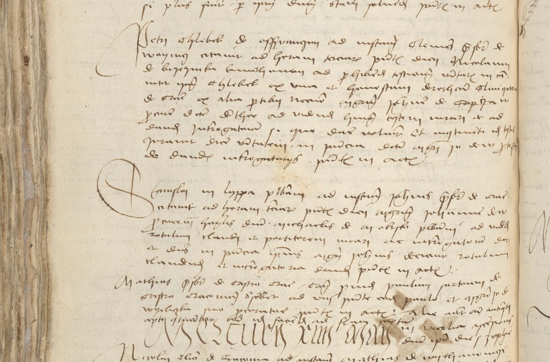 Zdjęcie nr 564 dla obiektu archiwalnego: [Acta pronuntiationum officialia coram Sandivogio de Thanczin]