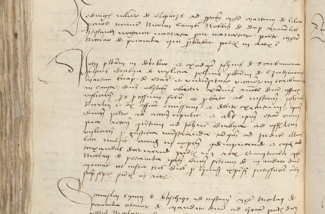 Zdjęcie nr 554 dla obiektu archiwalnego: [Acta pronuntiationum officialia coram Sandivogio de Thanczin]