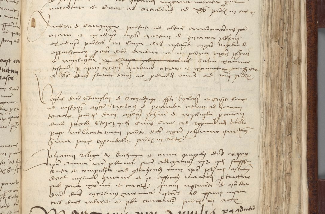 Zdjęcie nr 553 dla obiektu archiwalnego: [Acta pronuntiationum officialia coram Sandivogio de Thanczin]