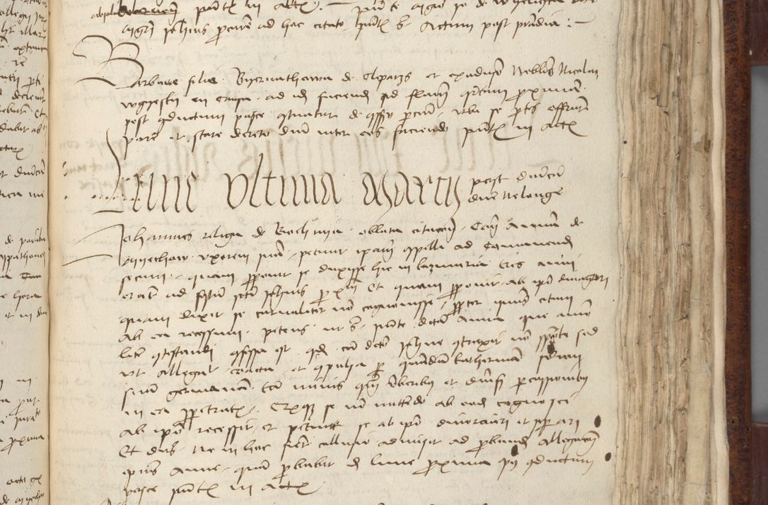 Zdjęcie nr 551 dla obiektu archiwalnego: [Acta pronuntiationum officialia coram Sandivogio de Thanczin]