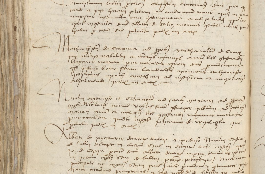 Zdjęcie nr 548 dla obiektu archiwalnego: [Acta pronuntiationum officialia coram Sandivogio de Thanczin]