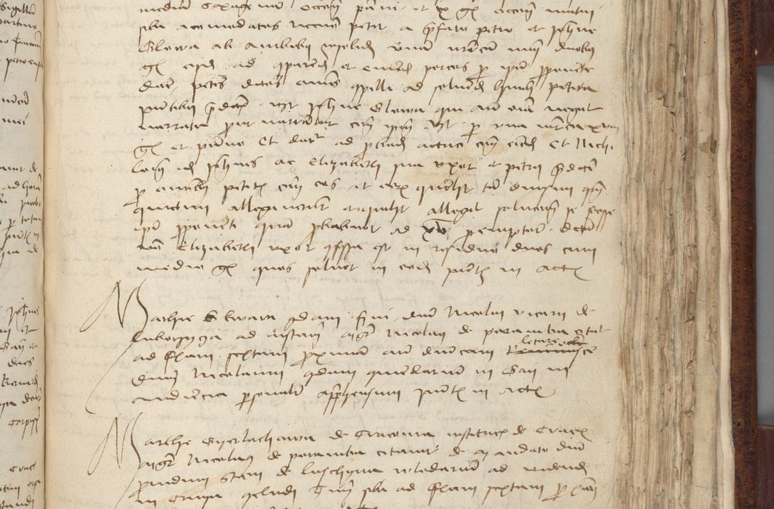 Zdjęcie nr 535 dla obiektu archiwalnego: [Acta pronuntiationum officialia coram Sandivogio de Thanczin]