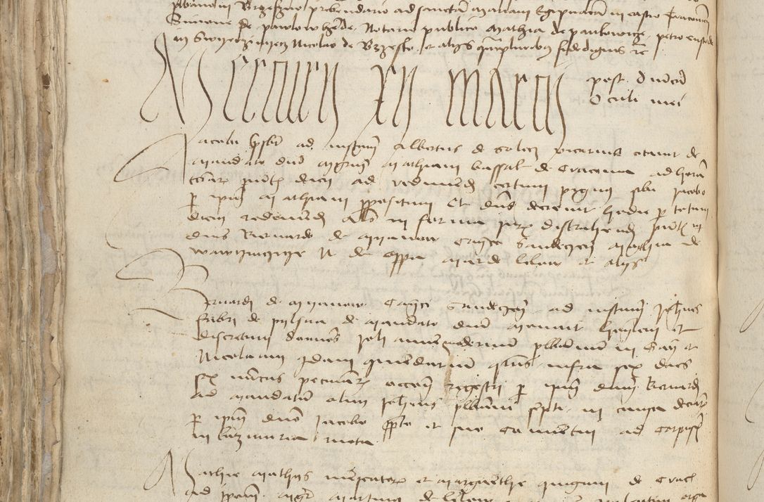 Zdjęcie nr 534 dla obiektu archiwalnego: [Acta pronuntiationum officialia coram Sandivogio de Thanczin]