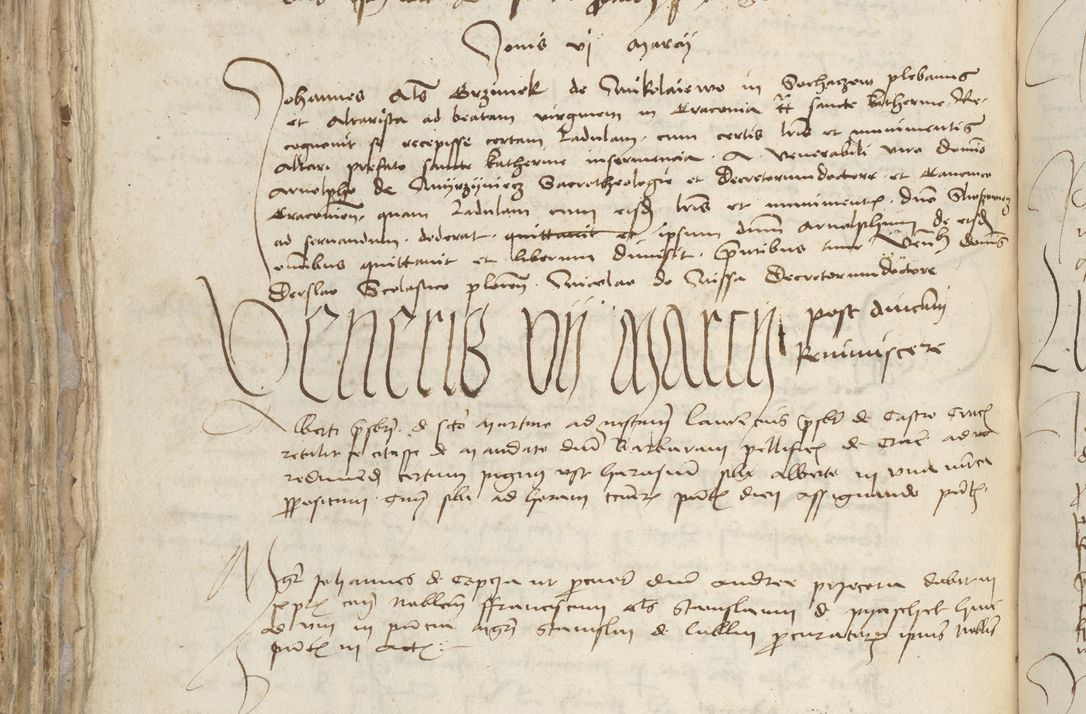 Zdjęcie nr 530 dla obiektu archiwalnego: [Acta pronuntiationum officialia coram Sandivogio de Thanczin]