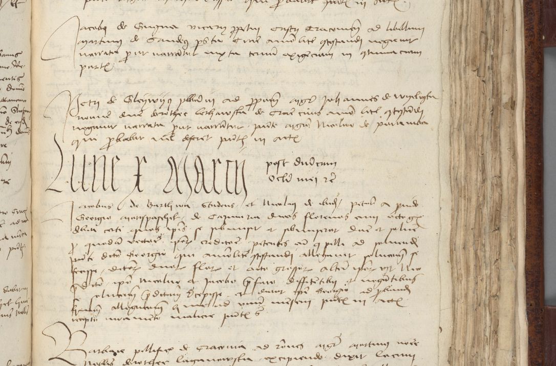 Zdjęcie nr 531 dla obiektu archiwalnego: [Acta pronuntiationum officialia coram Sandivogio de Thanczin]