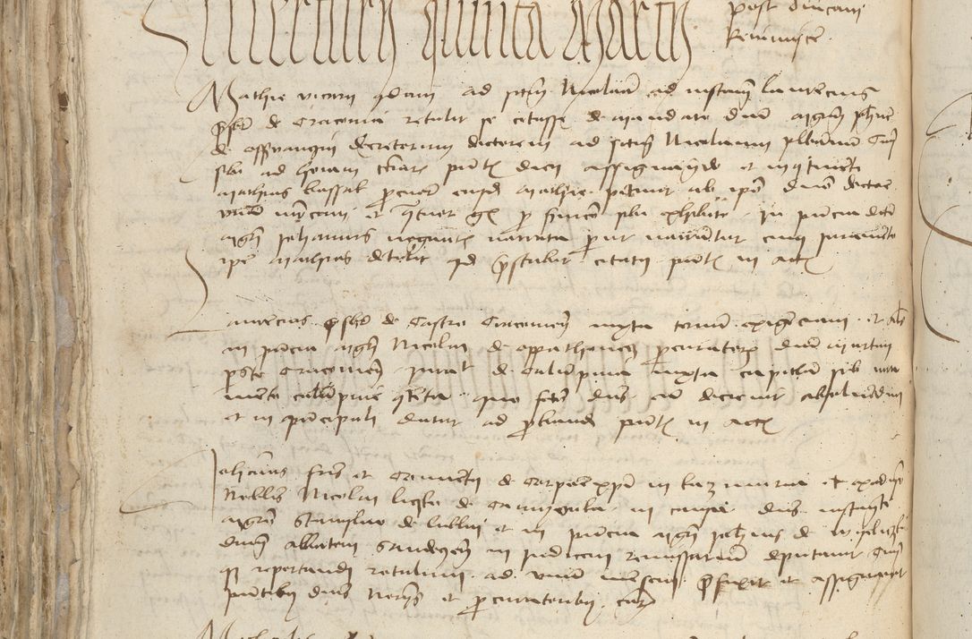 Zdjęcie nr 528 dla obiektu archiwalnego: [Acta pronuntiationum officialia coram Sandivogio de Thanczin]