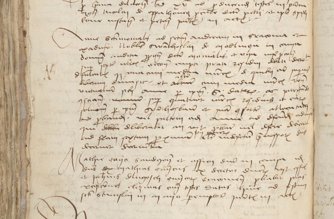 Zdjęcie nr 518 dla obiektu archiwalnego: [Acta pronuntiationum officialia coram Sandivogio de Thanczin]