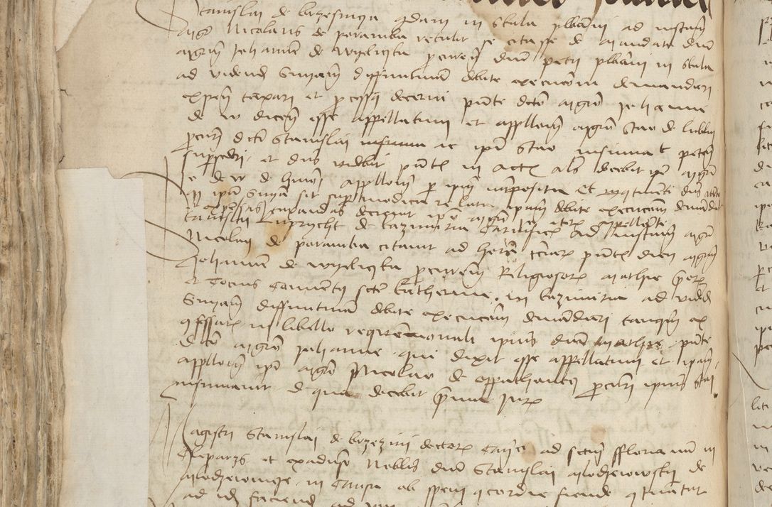 Zdjęcie nr 498 dla obiektu archiwalnego: [Acta pronuntiationum officialia coram Sandivogio de Thanczin]