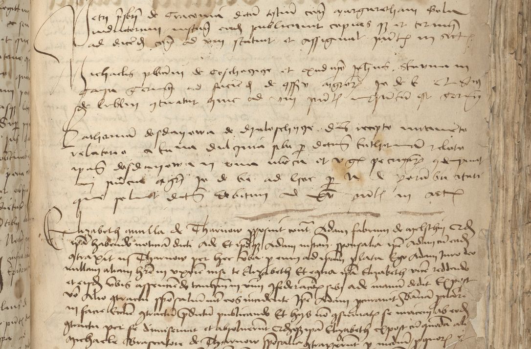 Zdjęcie nr 497 dla obiektu archiwalnego: [Acta pronuntiationum officialia coram Sandivogio de Thanczin]