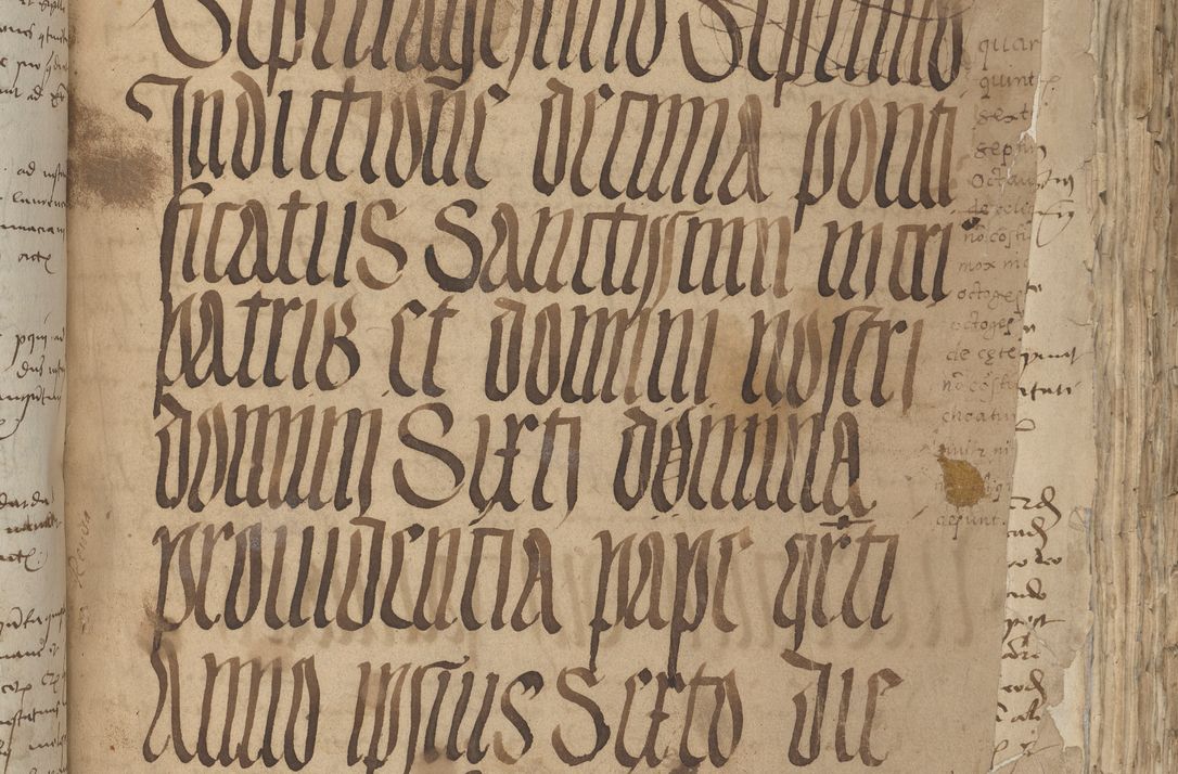 Zdjęcie nr 495 dla obiektu archiwalnego: [Acta pronuntiationum officialia coram Sandivogio de Thanczin]