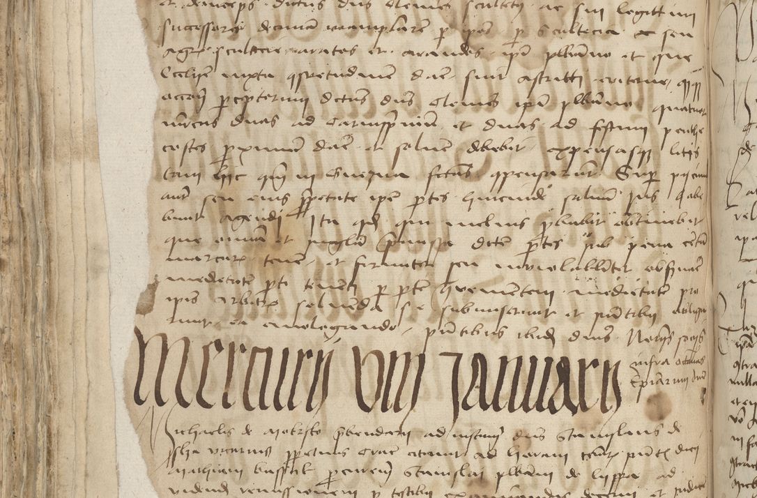 Zdjęcie nr 496 dla obiektu archiwalnego: [Acta pronuntiationum officialia coram Sandivogio de Thanczin]