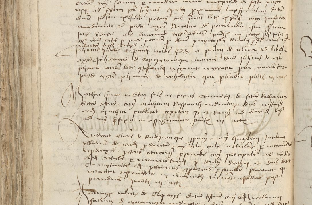 Zdjęcie nr 490 dla obiektu archiwalnego: [Acta pronuntiationum officialia coram Sandivogio de Thanczin]