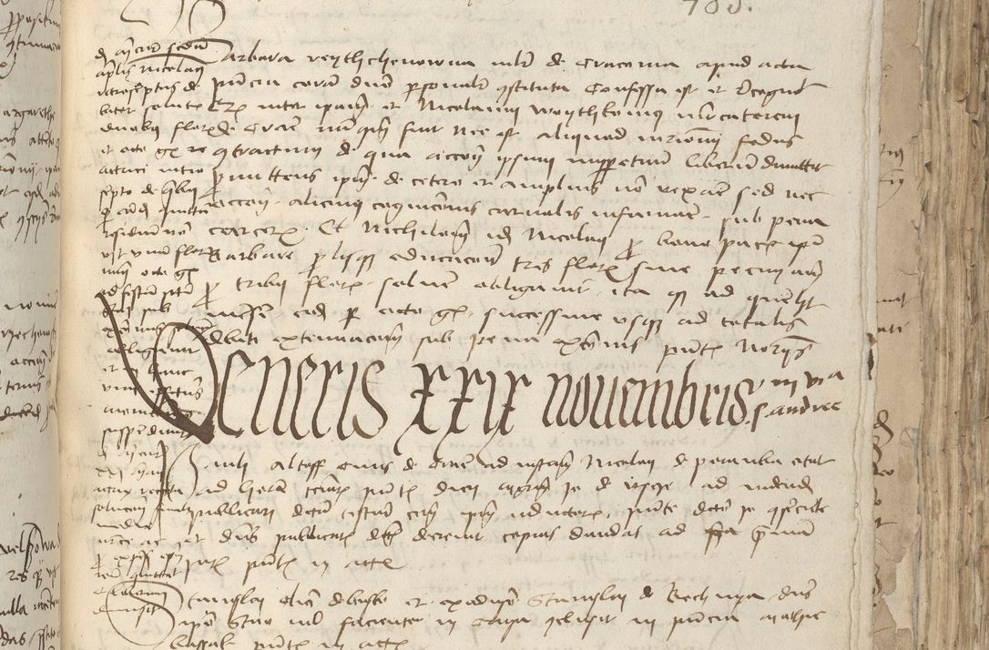 Zdjęcie nr 489 dla obiektu archiwalnego: [Acta pronuntiationum officialia coram Sandivogio de Thanczin]