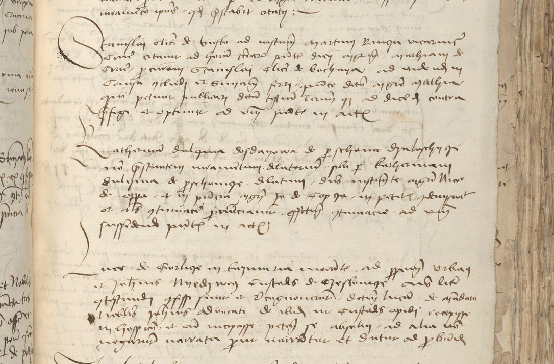 Zdjęcie nr 485 dla obiektu archiwalnego: [Acta pronuntiationum officialia coram Sandivogio de Thanczin]