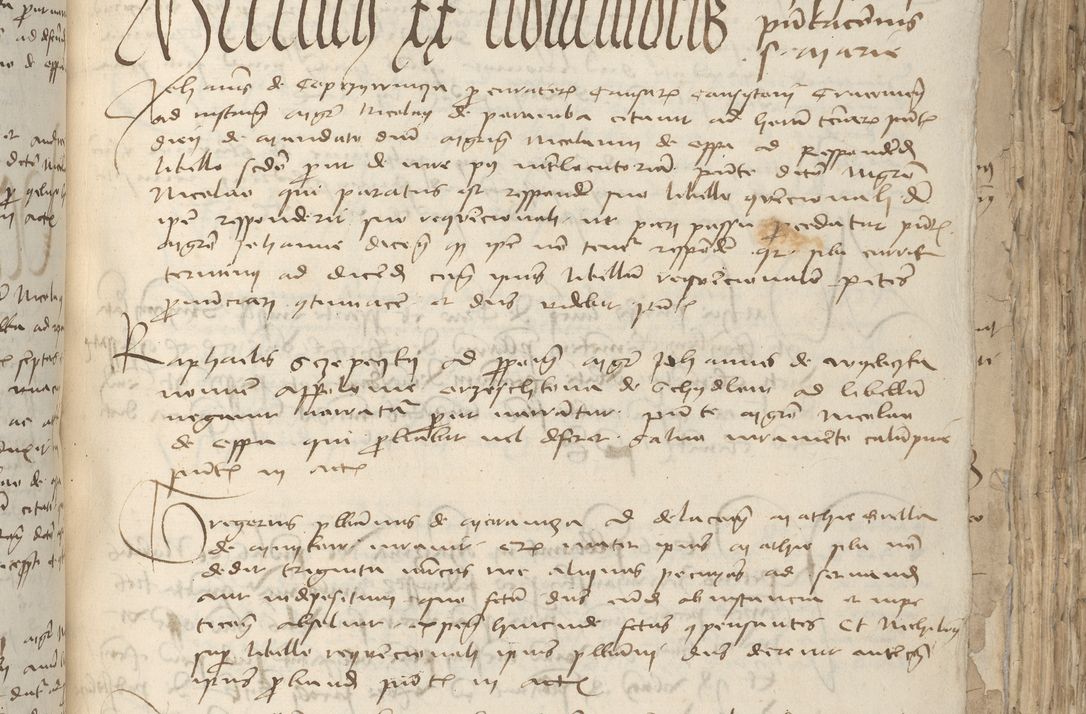 Zdjęcie nr 483 dla obiektu archiwalnego: [Acta pronuntiationum officialia coram Sandivogio de Thanczin]