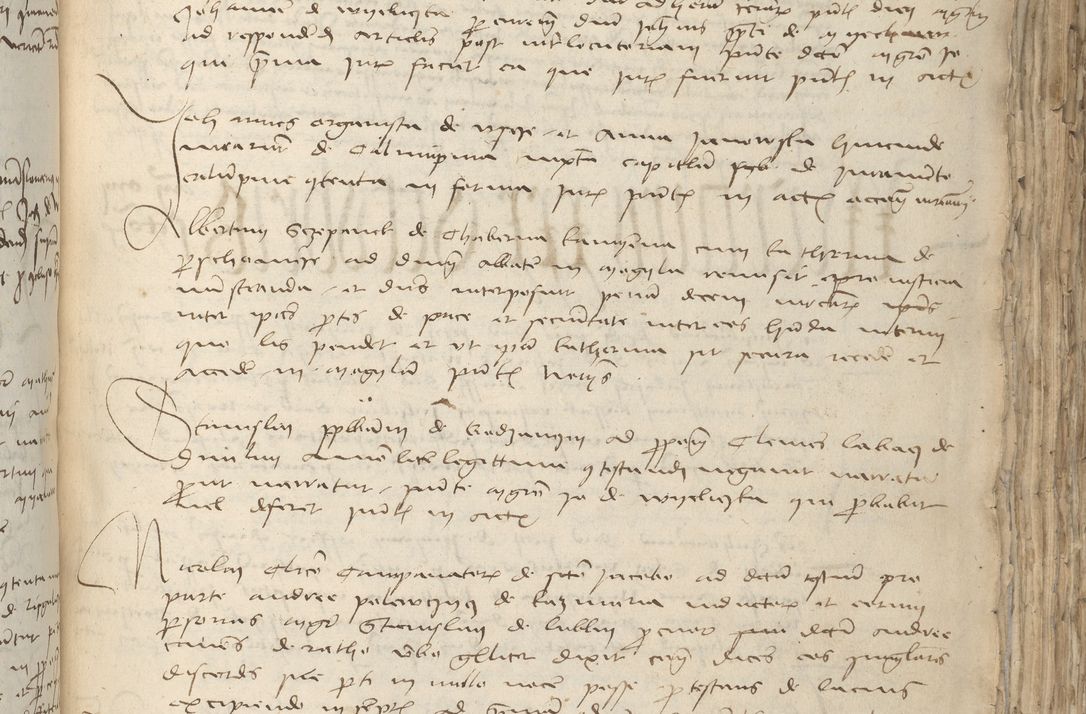 Zdjęcie nr 471 dla obiektu archiwalnego: [Acta pronuntiationum officialia coram Sandivogio de Thanczin]