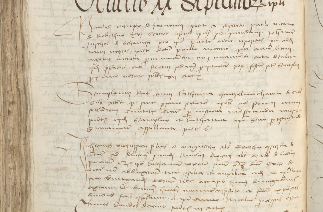 Zdjęcie nr 454 dla obiektu archiwalnego: [Acta pronuntiationum officialia coram Sandivogio de Thanczin]