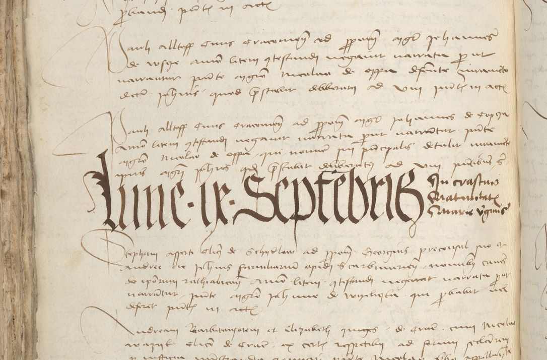 Zdjęcie nr 444 dla obiektu archiwalnego: [Acta pronuntiationum officialia coram Sandivogio de Thanczin]