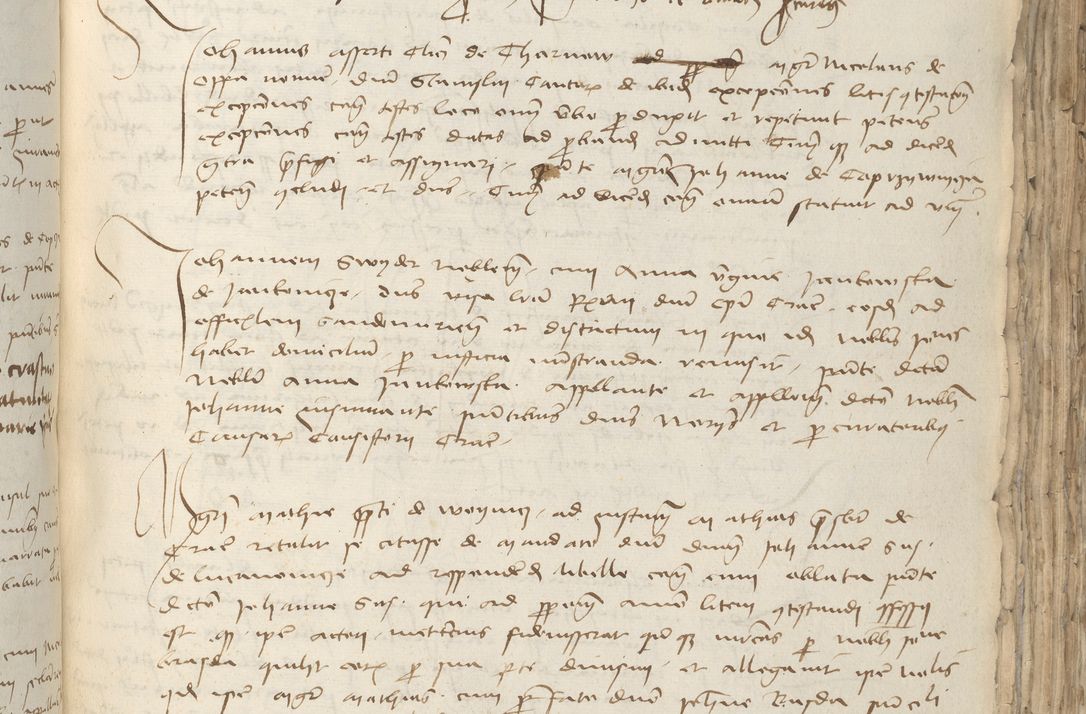 Zdjęcie nr 445 dla obiektu archiwalnego: [Acta pronuntiationum officialia coram Sandivogio de Thanczin]