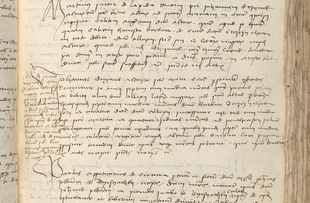 Zdjęcie nr 425 dla obiektu archiwalnego: [Acta pronuntiationum officialia coram Sandivogio de Thanczin]