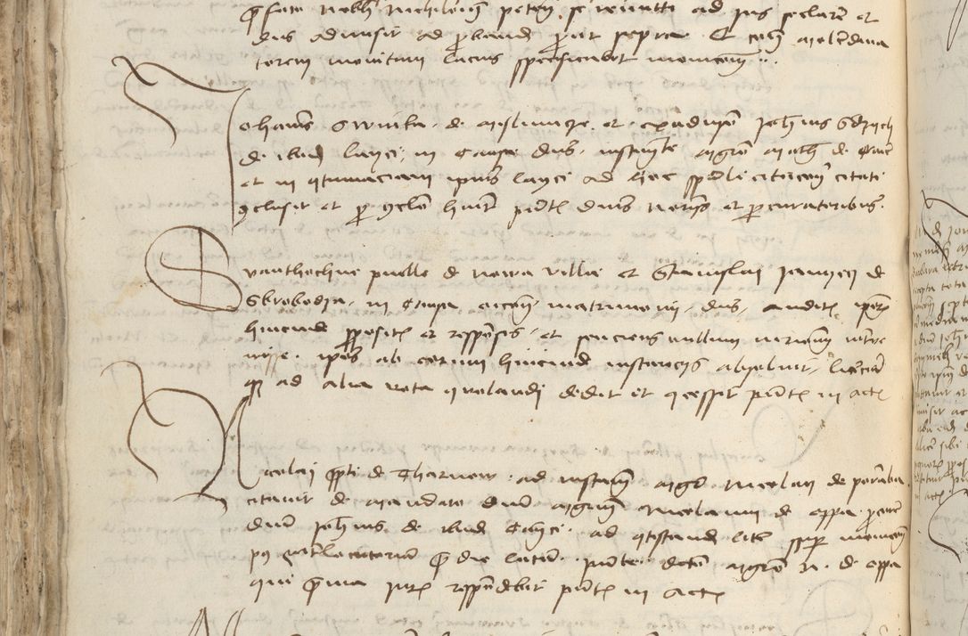 Zdjęcie nr 424 dla obiektu archiwalnego: [Acta pronuntiationum officialia coram Sandivogio de Thanczin]