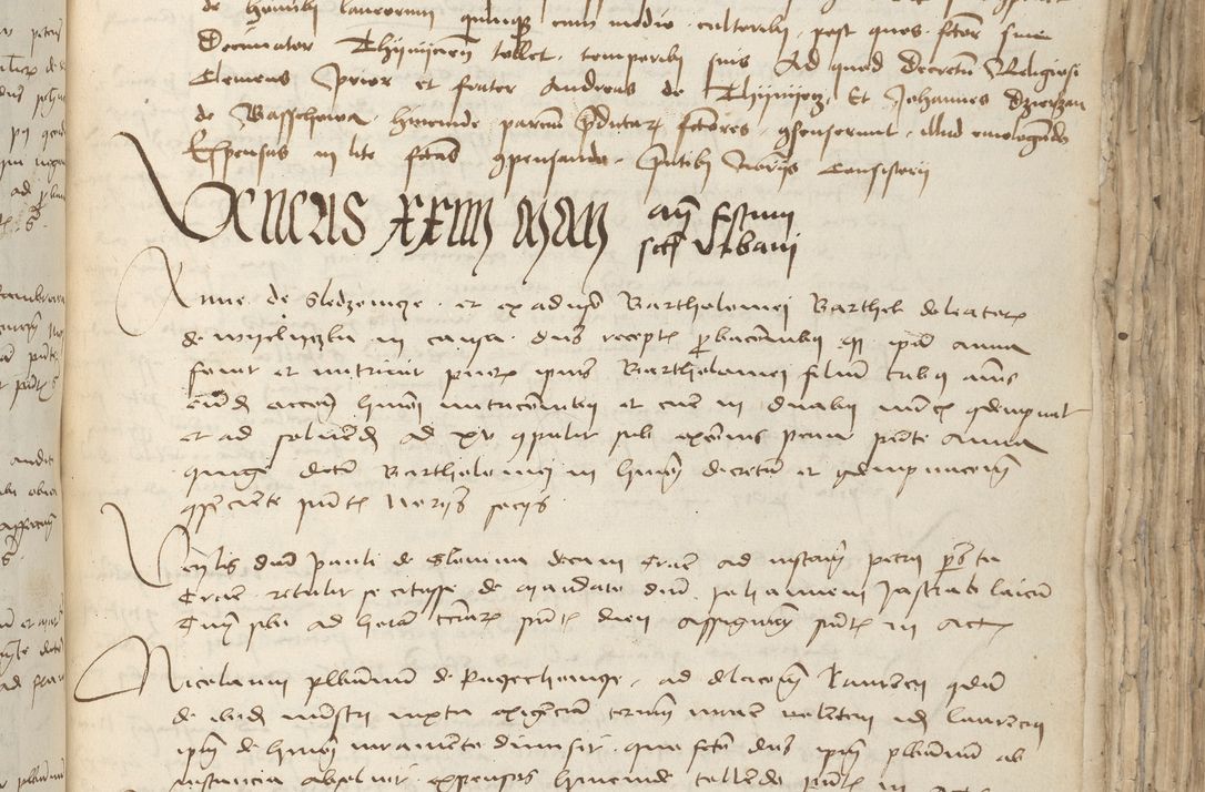 Zdjęcie nr 417 dla obiektu archiwalnego: [Acta pronuntiationum officialia coram Sandivogio de Thanczin]